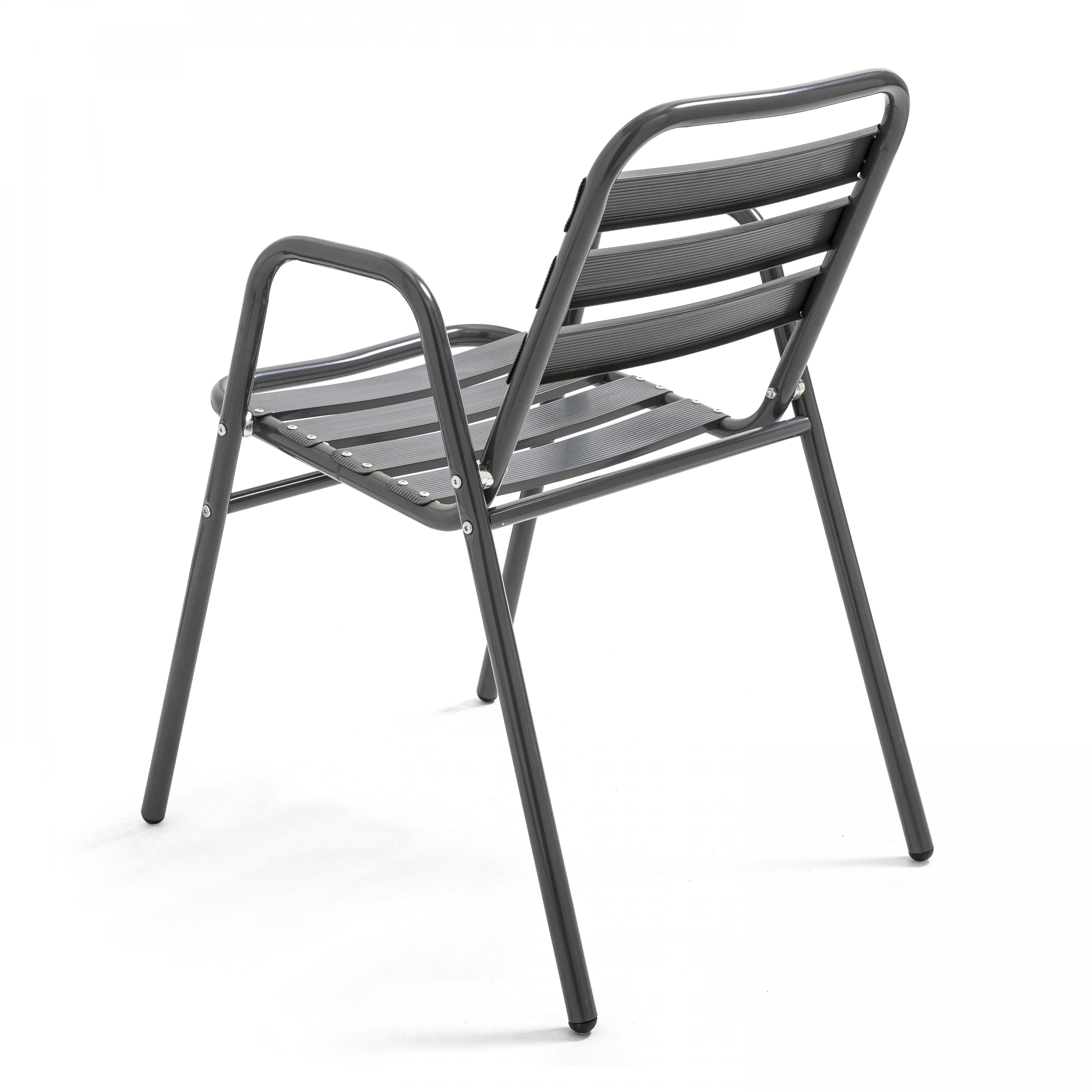 Chaises terrasse aluminium  Achat mobilier de restaurant MobEventPro