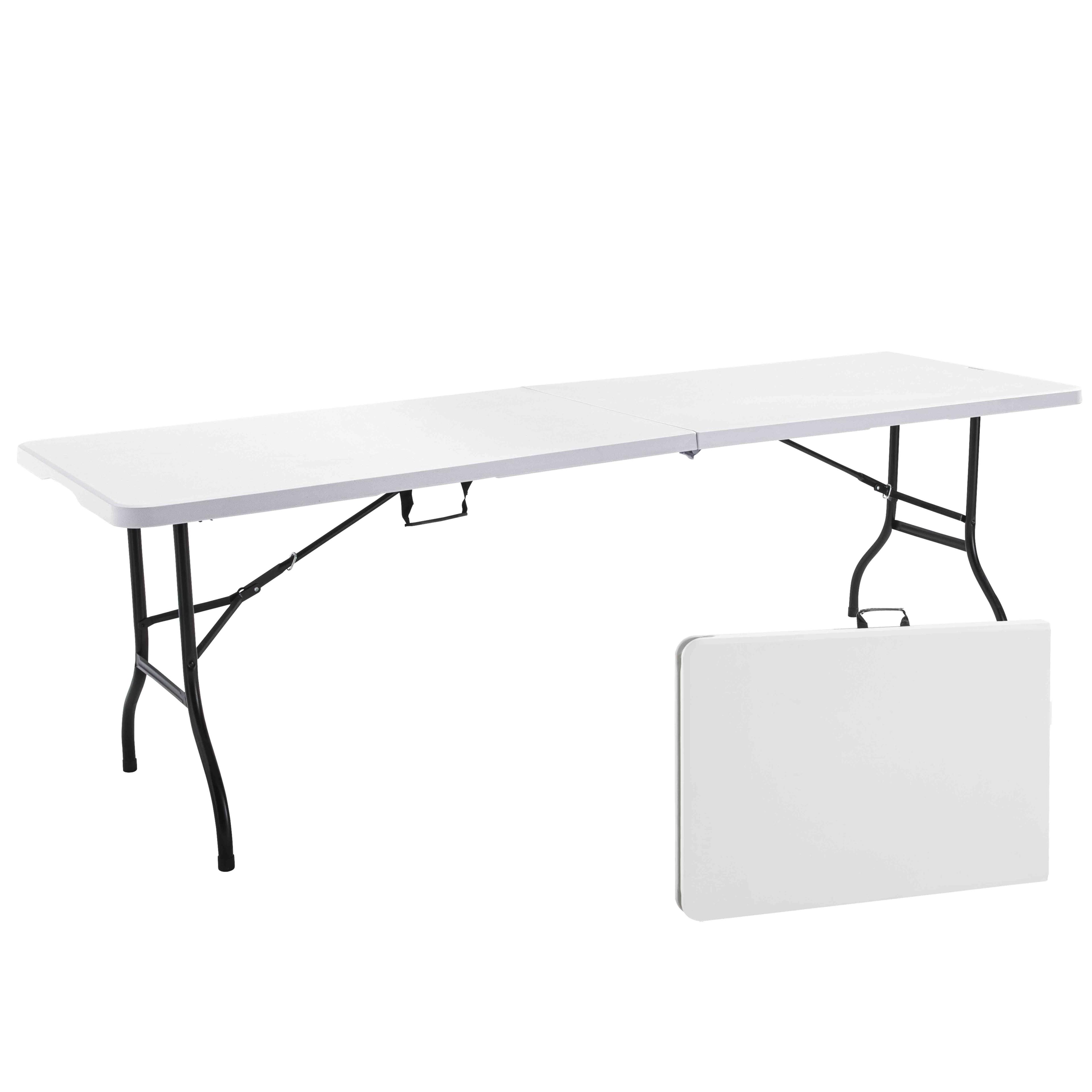 Table pliante blanche pour réception
