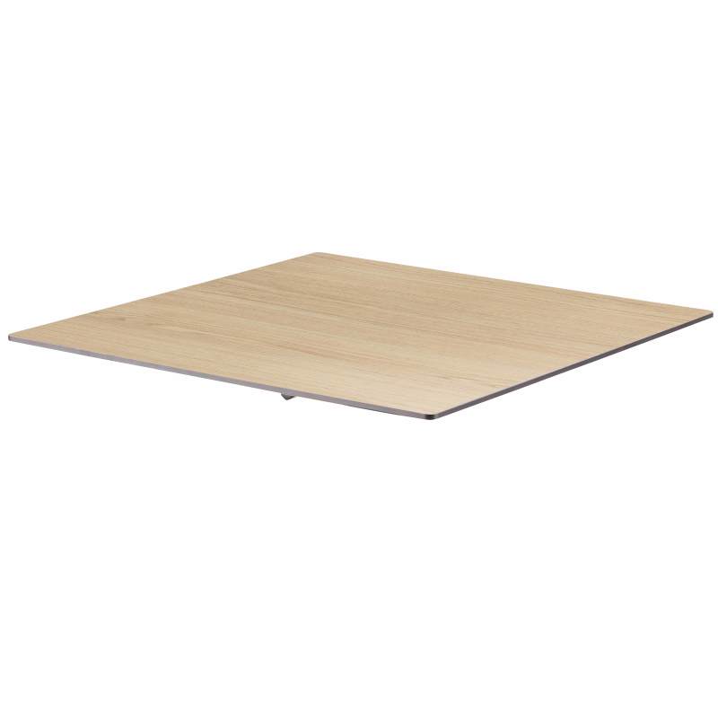 Plateau de table carré en HPL (70x70 cm)