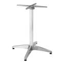 Pied de table avec système inclinable 72 cm en aluminium