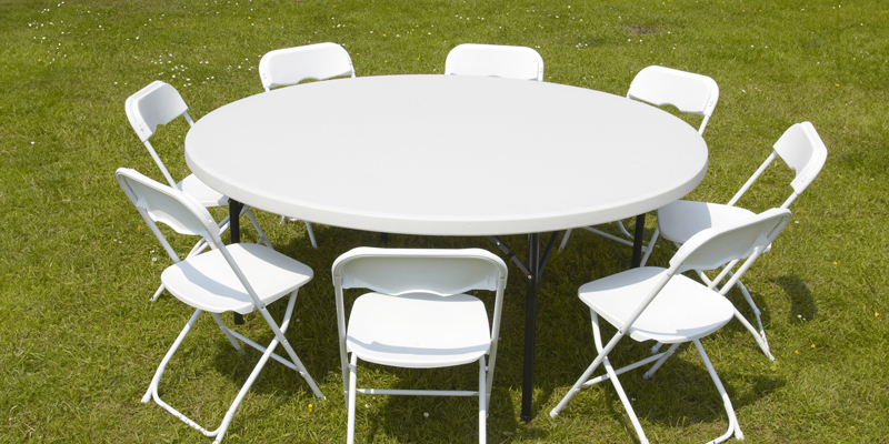 Table pliante ronde