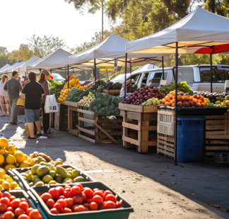 Tonnelle pour marché : un espace de vente modulable pour les commerçants